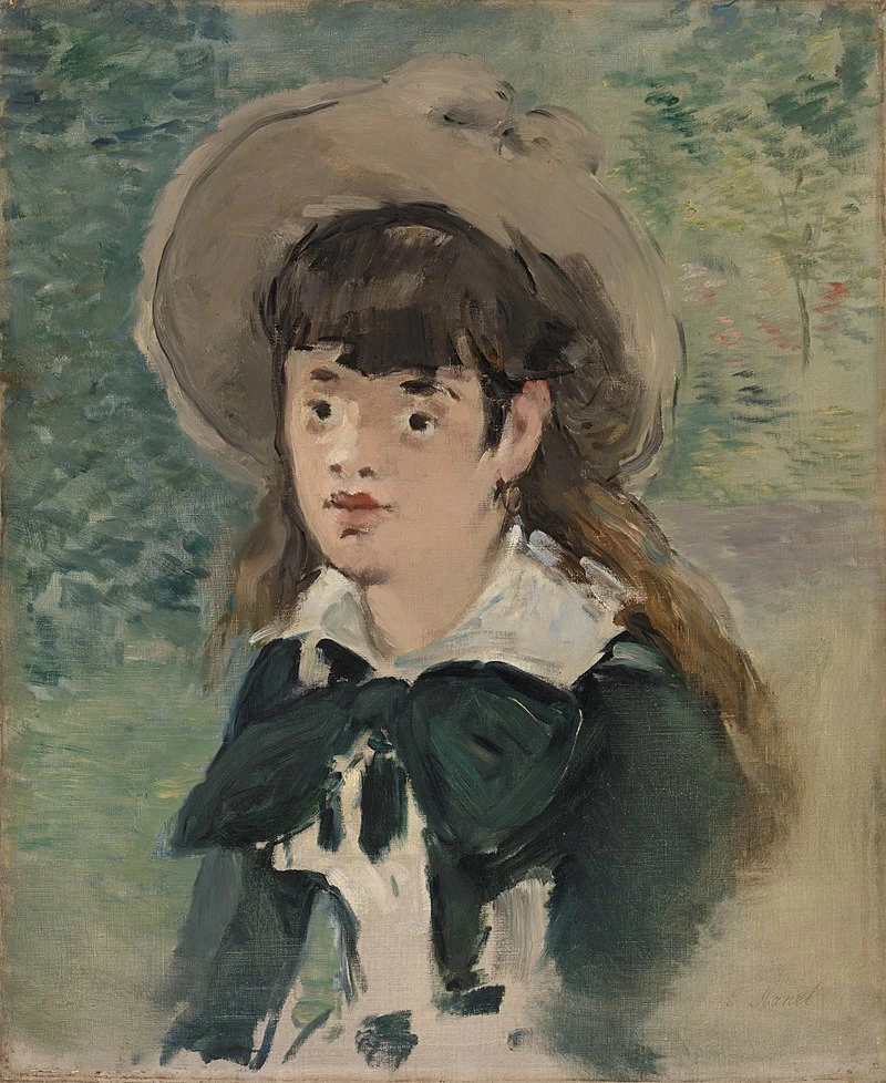 261-Édouard Manet, Ragazza su una panchina, 1880 - Barnes Foundation  